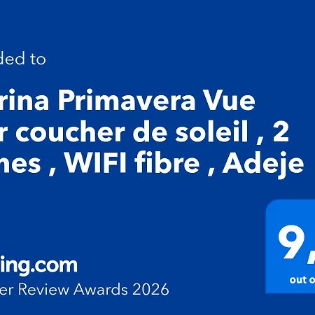 Marina Primavera Vue Coucher De Soleil , 2 Climes , Wifi Fibre , Adeje